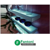 تصویر چراغ LED شلف نوری 220 ولت دو طرفه سری 12 و فرانت آلومینیوم 60 فانتونی کد N121 