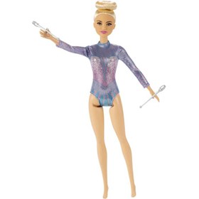 تصویر باربی ژیمناستیک کار Barbie rhythmic gymnastics