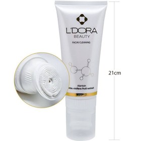 تصویر ژل شستشوی صورت ماساژوردار L'DORA CARE FACIAL CLEANSING GEL