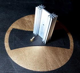 تصویر هیت سینک- سایز 6cmx3.5cm-مدل H5 