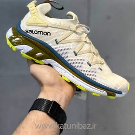 تصویر کفش سالامون کرم سفید سبز Salomon XT-RUSH Salomon XT-RUSH