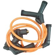 تصویر وایر شمع تقویتی سیلیکونی 8mm نارنجی پراید زیمنس 