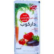 تصویر کیسه فریزر چسبی پرفرژدار 100عددی ( 35*25) دارکوب 