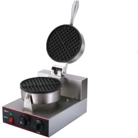 تصویر وافل گرد تک خانه استار Star Round Waffle Maker