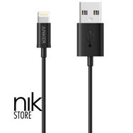 تصویر کابل شارژ USB به لایتنینگ Anker مدل A7101 طول 0.9 متر ا Ankwr Data Cable iPhone Lightning Ankwr Data Cable iPhone Lightning