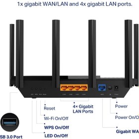 تصویر مودم تی پی-لینک مدل TP-Link AXE5400- ارسال الی 15 الی 20 روز کاری 