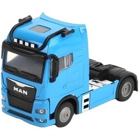 تصویر ماکت فلزی کله تریلی مان موزیکال چراغدار 