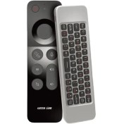 تصویر کیبورد بی سیم گرین لاین مدل GN4INWRMTBK ریموت کنترل ۴ در ۱ 
