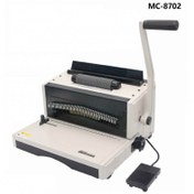 تصویر دستگاه صحافی مارپیچ مدل MC8702 Spiral binding machine model MC8702