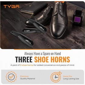 تصویر ۳ عدد کفش‌کش مشکی 