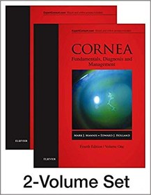تصویر دانلود کتاب Cornea, 2-Volume Set 4th Edition + Video 