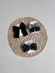 تصویر گلسر پاپيون مشكي كد ٤ 