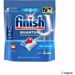 تصویر قرص ظرفشویی 72 عددی سه کاره 