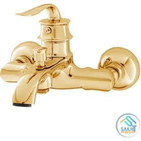 تصویر شیر دوش و حمام بامبو طلایی برند بازرگانی 