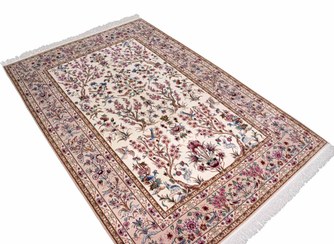 تصویر قالی دستباف ۱۶۰×۲۳۸ نقشه اصفهان کد PME04197 