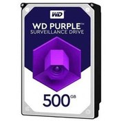 تصویر هارد ۵۰۰ بنفش اینترنال وسترن دیجیتال (قیمت تعداد ۵ عدد) WD PURPLE