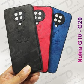 تصویر قاب طرح گوزنی نوکیا جی 10 - Nokia G10 Nokia G10 A Deer Design Cloth Case