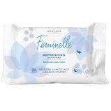 تصویر دستمال مرطوب واژینال فمینله اوریفلیم Feminelle Intimate Wipes Oriflame 