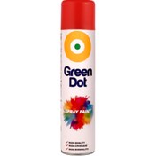 تصویر اسپری رنگ قرمز ترافیکی گرین دات - 300میل GreenDoot traffic red paint spray - 300ml