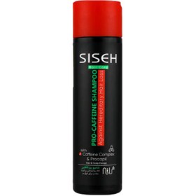 تصویر شامپو ضد ریزش انواع مو پرو کافئین ثی‌ ثه Siseh Pro Caffeine Ageinst Hereditary Hair Loss Shampoo