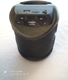 تصویر اسپیکر بلوتوثی قابل حمل مدل GTS 1390 GTS1390 Bluetooth speaker