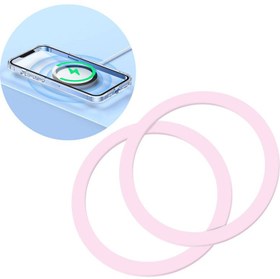 تصویر حلقه مغناطیسی فلزی یک عددی جویروم Joyroom metal magnetic ring for smartphone JR-Mag-M3 