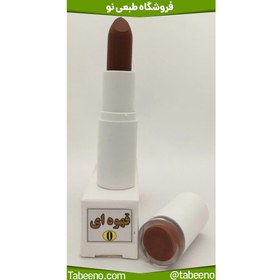 تصویر رژ لب قهوه ای 