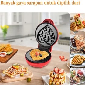 تصویر پخش وافل ساز سوکانی مدل SK-BBQ-840 برقی طرح قلب کدt629 عمده 