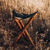 تصویر سه پایه چوبی بوشکرفتی ترک 