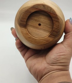 تصویر کاسه چوبی 