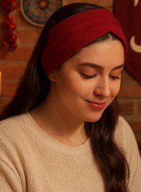 تصویر هدبند کبریتی - کرم 