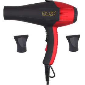 تصویر سشوار انزو پروفیشینال مدل EN-6109 - مشکی Enzo professional hair dryer model EN-6109