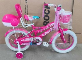 تصویر دوچرخه دخترانه راک سایز 16 کد 1601 - ROCK 