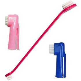تصویر ست مسواک سگ و گربه Toothbrush