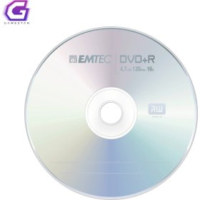 تصویر دی وی دی خام امتک مدل EMTEC DVD-R 4.7GB 16x - بسته 25 عددی 