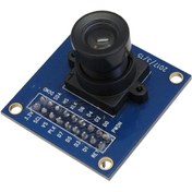 تصویر ماژول دوربین رنگی OV7670 قابل اتصال به میکروکنترلرها 