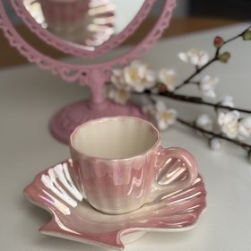 تصویر ست آمبره سفیدصورتی 