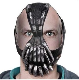 تصویر ماسک و صورتک بین شوالیه تاریکی لاتکس Waylike Scary Dark Horror Mask For Halloween Horror Costume Ball Latex Knight bane Masks 