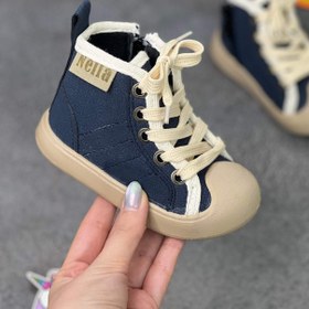 تصویر بوت نلا ۳۵۸ - سرمه ای / 22 