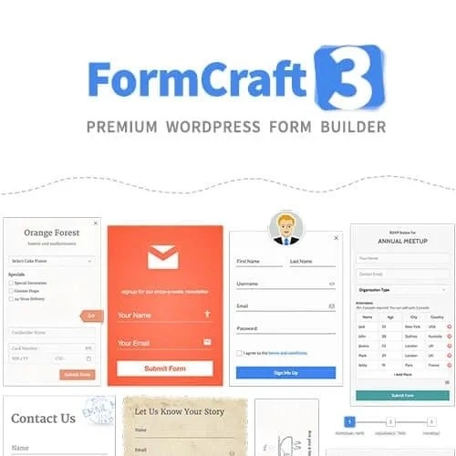 خرید و قیمت افزونه فرم کرفت پرمیوم سازنده فرم وردپرس | FormCraft ...