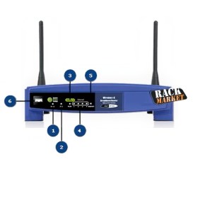 تصویر روتر لینکسیس WRT54GL - LYNKSYS Wireless G-Broadband Routher 