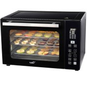 تصویر آون توستر تولیپس38لیتری مدل3808مشکی(هزینه ارسال پس کرایه با خریدار محترم هست) 