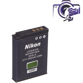 تصویر ( Nikon EN-EL12 Rechargeable Lithium-Ion Battery (3.7V, 1050mAh(طرح اصلی) 