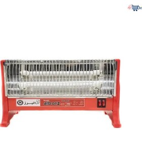 تصویر بخاری برقی دو شعله البرز 1000 Alborz two-burner electric heater