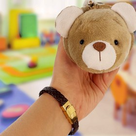 تصویر جامدادی نی نی سیس مدل عروسکی طرح خرس Jamdadi Ni Ni Sis bear design doll model