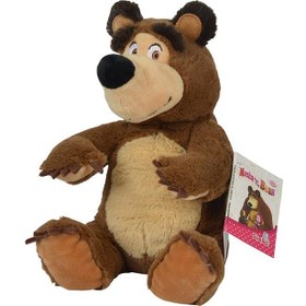 تصویر مبل بگ خرس ماشا، ۲۰ سانتیمتر، نشسته برند simba Masha Bean Bag Bear, 20Cm, Sitting