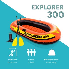 تصویر قایق بادی اینتکس مدل Explorer 300 کد 58332 
