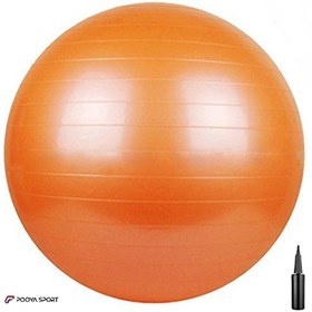 تصویر توپ جیم بال ساده 75cm گلدن استار Golden Start GYM BALL 75cm