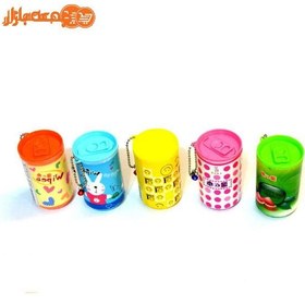 تصویر دستمال مرطوب قوطی فانتزی ۳۰ عددی طرح یونیکورن 