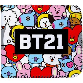 تصویر کیف پول طرح bt21 